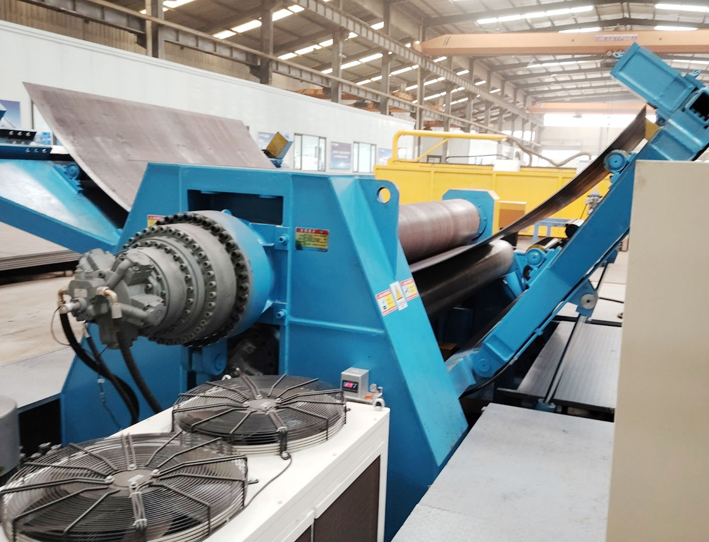 30x4000 four rollers rolling machine